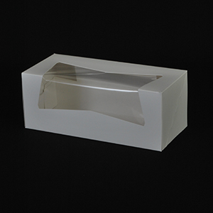 BAKERY BOX W/WINDOW 9X4X3.5 200 PER CASE