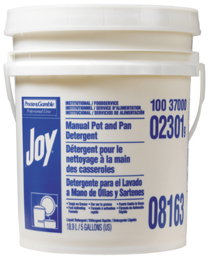 JOY DISHWASHING SOAP LEMON 5
GALLON PAIL (70683)