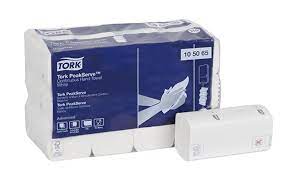 TOWEL HAND TORK ADVANCED
PEAKSERVE CONTINUOUS WHITE
12 PACKS OF 410 SHEETS PER
CASE