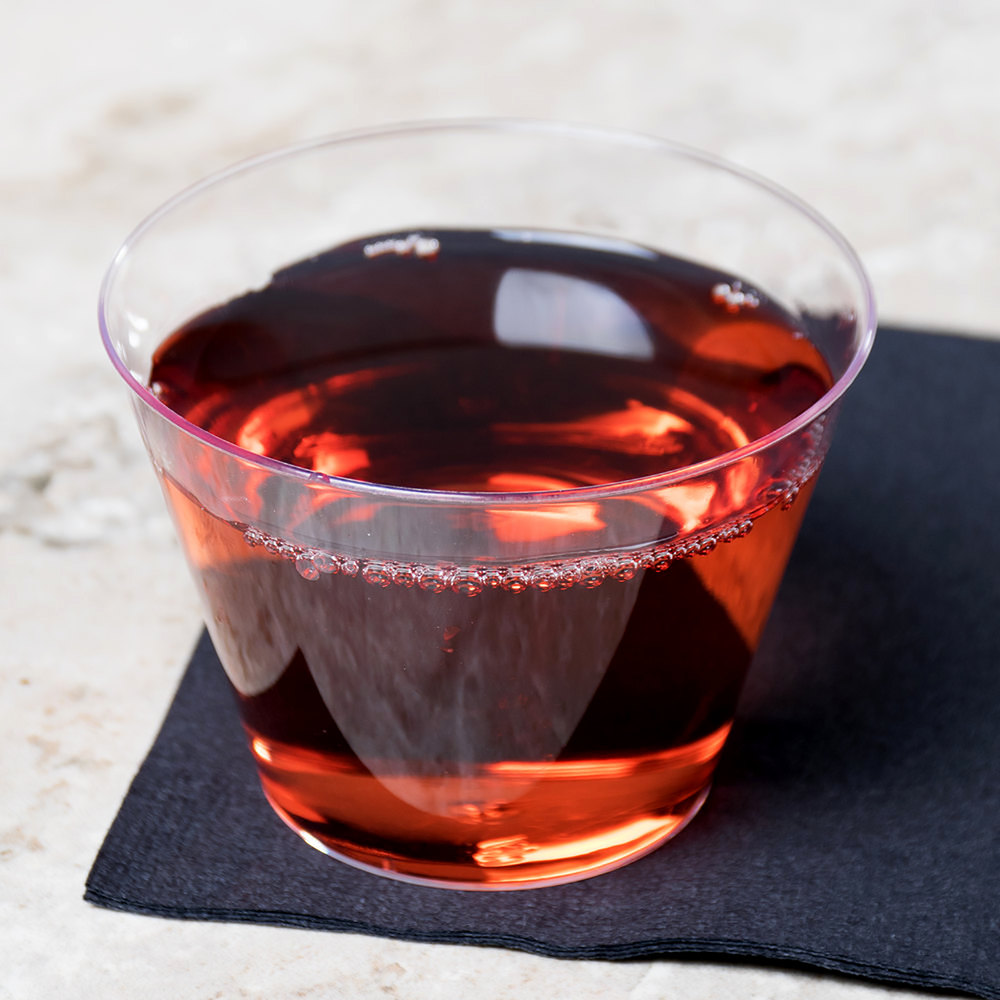 CUPS 5 OZ CLEAR HARD PLASTIC TUMBLER (405-CL) 500 PER CASE