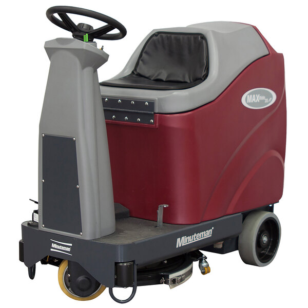 SCRUBBER Max Ride 20&quot; Disc
Brush Automatic Scrubber -
Quick Pack -AGM Batteries
Equipped with on-board charger
115V, 50/60Hz. Includes:
172520-2 - 20&quot; Pad Driver
956158- BATTERY,12V 140AH
(12AGM SOLAR 903295)