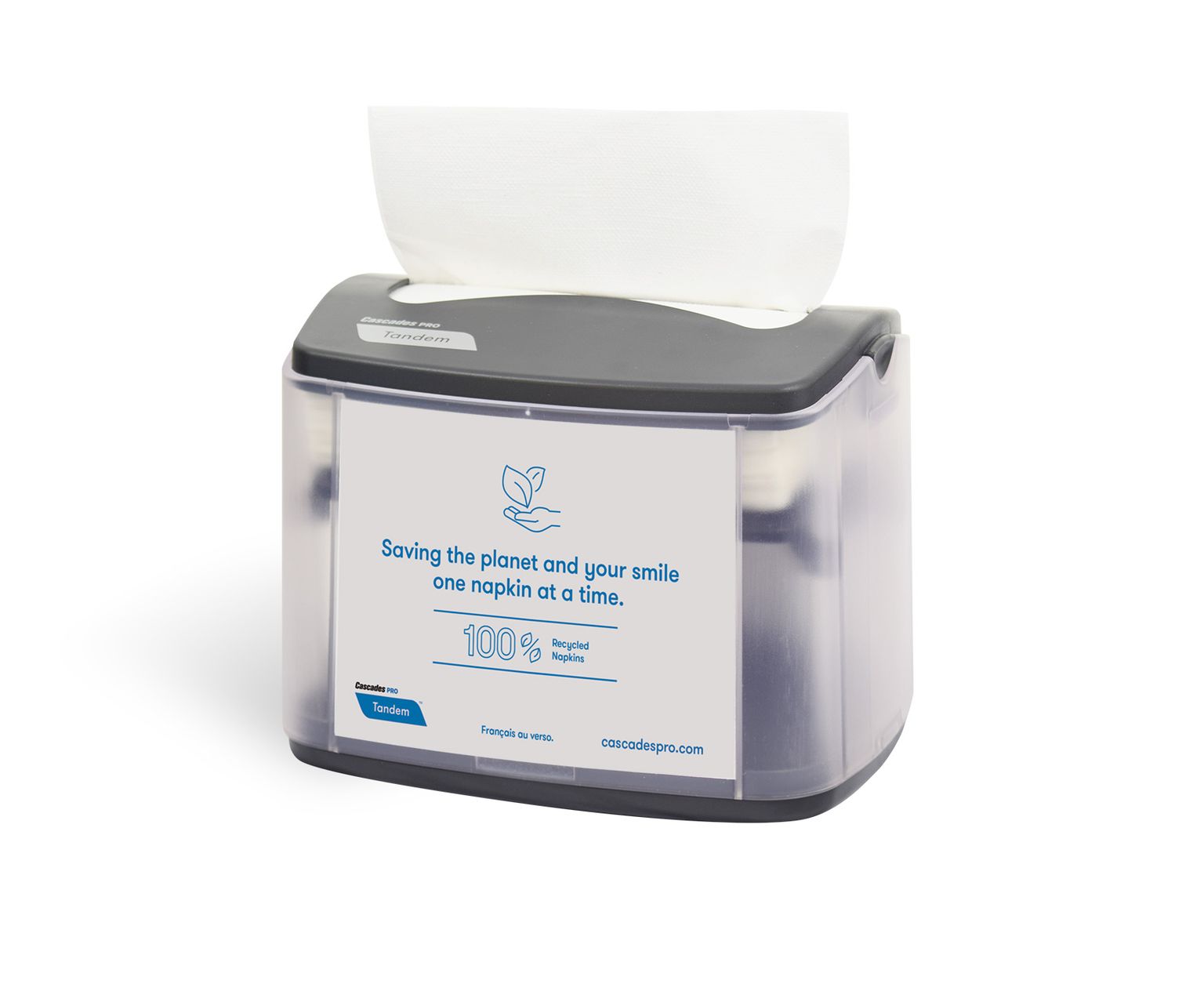 DISPENSER NAPKIN CERVONE  CASCADES TABLETOP FOR 2411 AND
