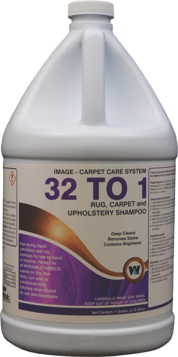 32 TO 1 CARPET CLEANER (4 GALLONS PER CASE)