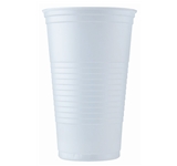 CUPS 32 OZ PLASTIC TRANSLUCENT COLD CUP 500 PER