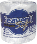 TOILET TISSUE 2-PLY HEAVENLY
SOFT 4.5 x 3.5 500 SHEETS PER
ROLL (96 ROLLS PER CASE)410013
