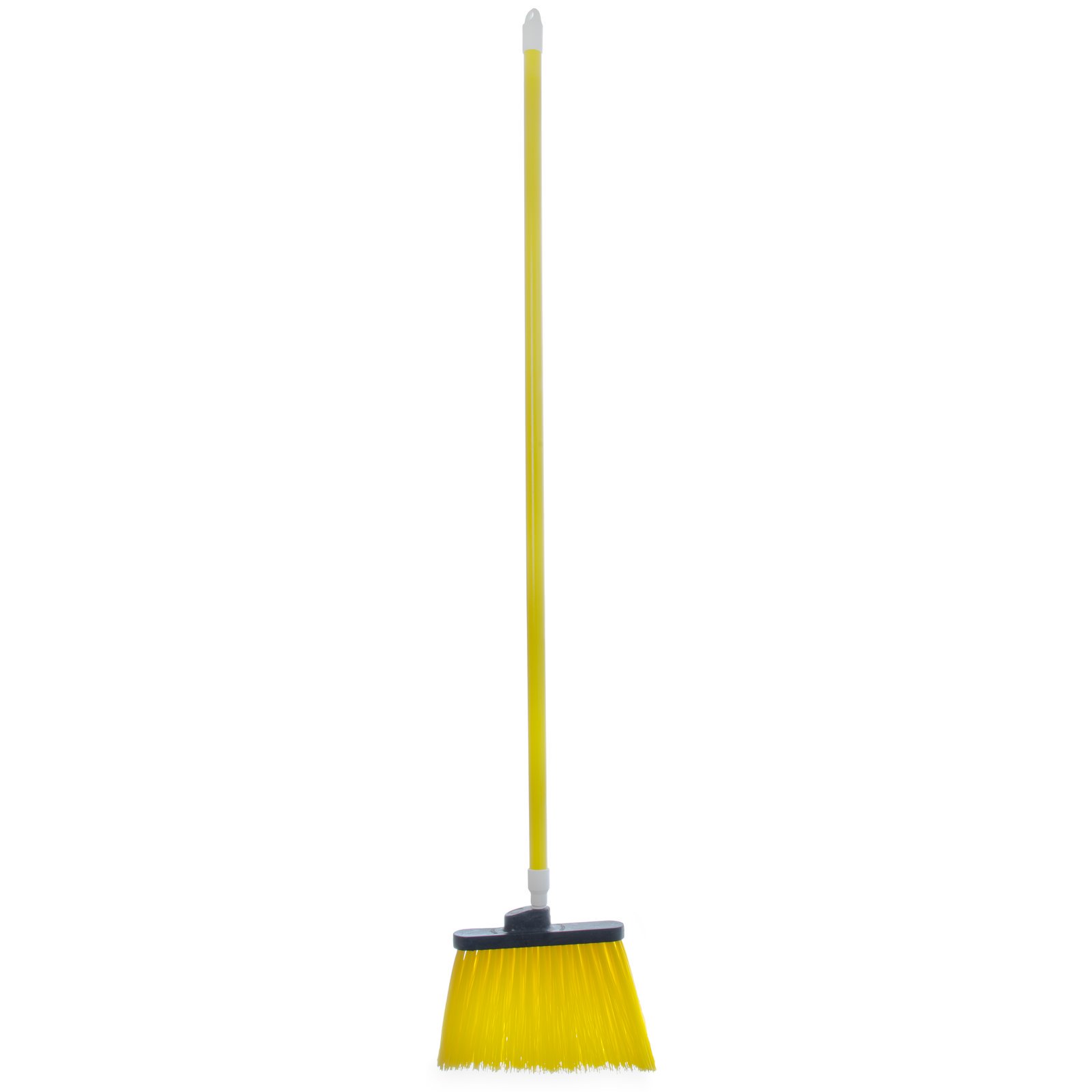 BROOM 54&quot; UNFLAGGED ANGLE W/
POLYPROPYLENE BRISTLES YELLOW