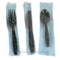 FORK HEAVY WEIGHT INDIVIDUALLY WRAPPED BLACK