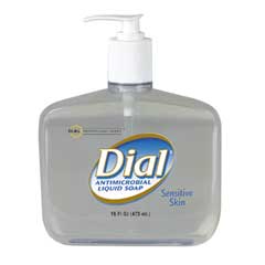 HAND SOAP  DIAL
ANTIMICROBIAL 16 OZ FOR
SENSITIVE SKIN (12 PER CASE)