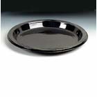 PLATES 9" PLASTIC  BLACK HEAVYWEIGHT 500 PER CASE