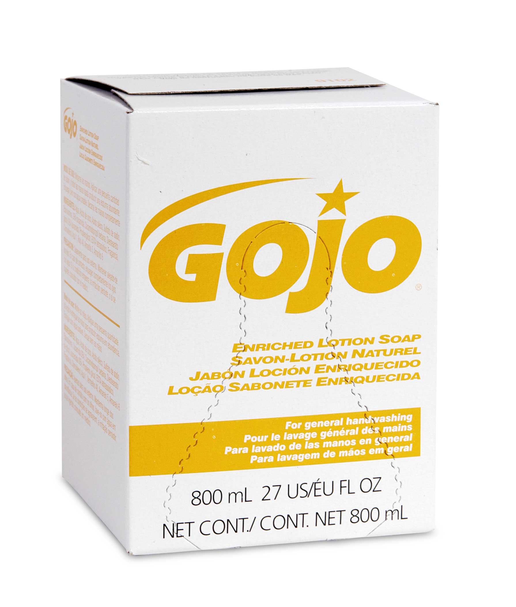 HAND SOAP GOJO DERMAPRO GOLD
800 ML 12 PER CASE (9128-12)