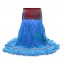 WET MOP SMALL LOOPED END WIDE
BAND SHRINKLESS BLUE (12 PER
CASE)