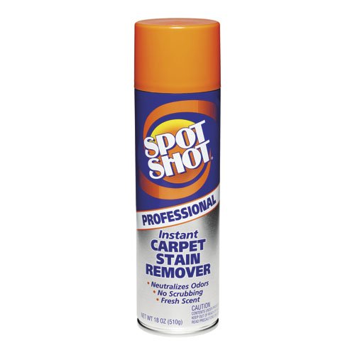 SPOT SHOT INSTANT CARPET STAIN REMOVER  18 OZ CAN (12