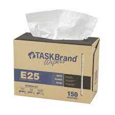 WIPER E25 TASK BRAND 4-PLY 9.75 X 16.75 6 BOXES OF 150