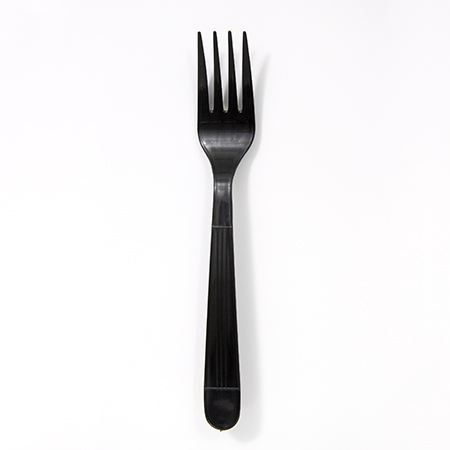 FORK HEAVY WEIGHT BLACK DENSE PACK POLYPRO 1000 PER CASE