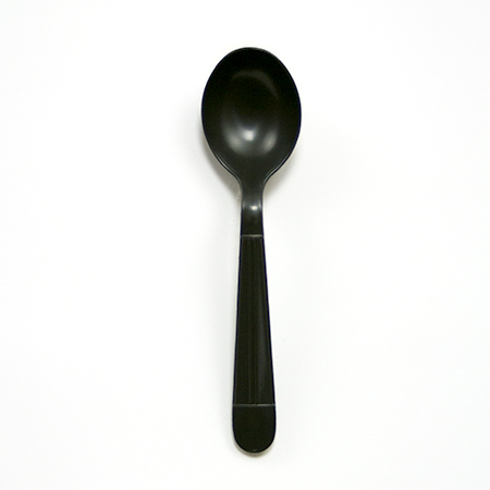 SPOON SOUP HEAVY WEIGHT BLACK DENSE PACK POLYPRO 1000 PER