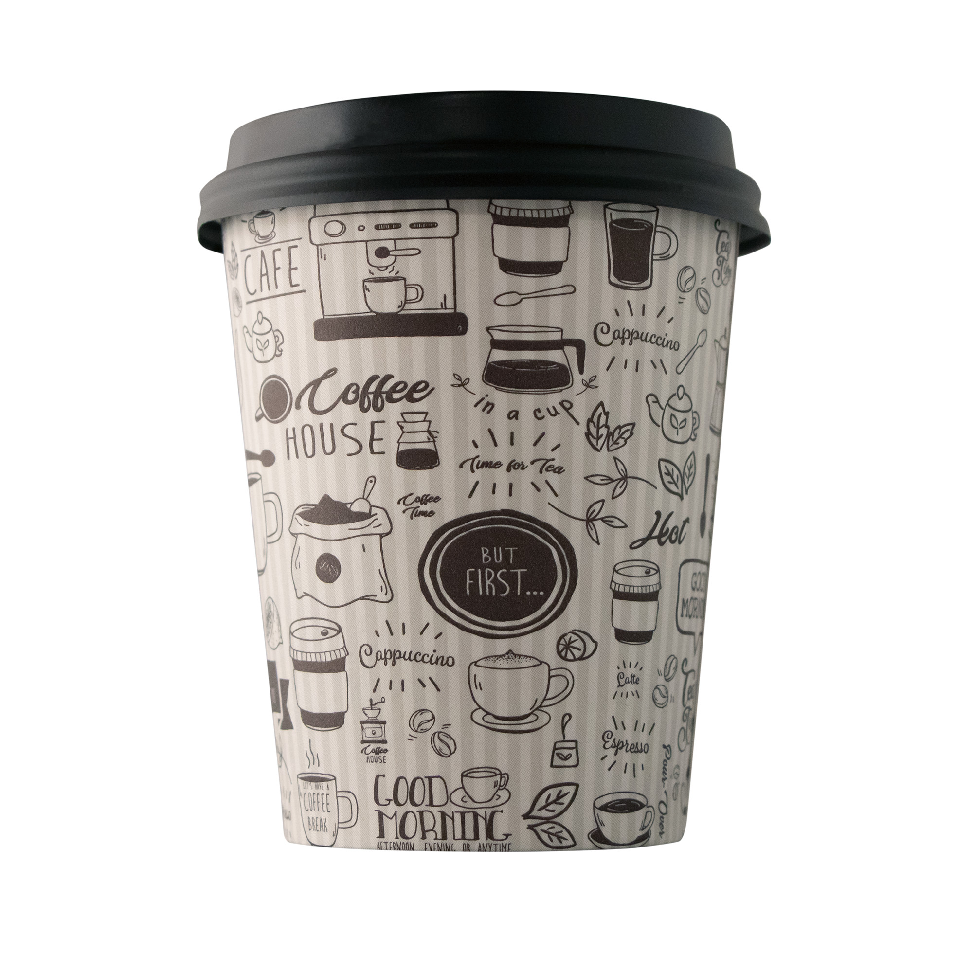 CUPS 12 OZ PAPER EMPRESS GOOD DAY PRINT1000 PER CASE