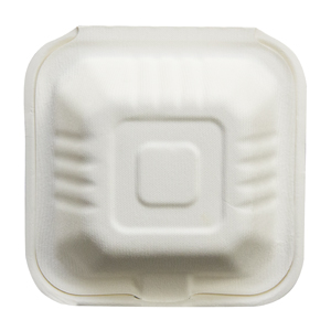 TO-GO SANDWICH HINGED MOLDED FIBER XEMPRESS EARTH NATURAL