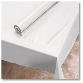 TABLE COVER WHITE PAPER 40" X 300'