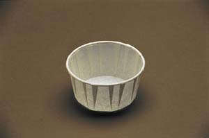 CUPS PORTION 3.25 OZ PAPER PLEATED 5000 PER CASE