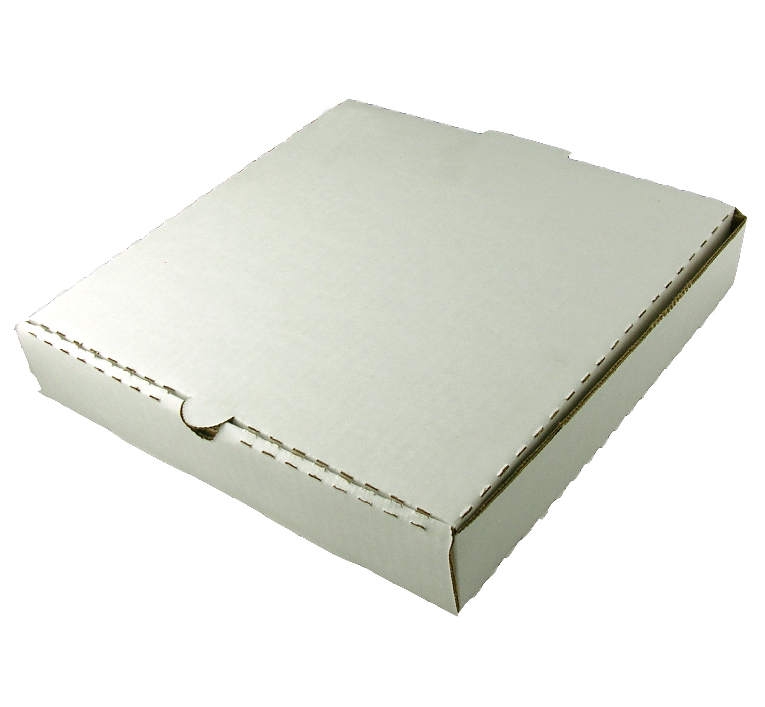 PIZZA BOXES 14&quot; WHITE B-FLUTE 50 PER CASE 300139