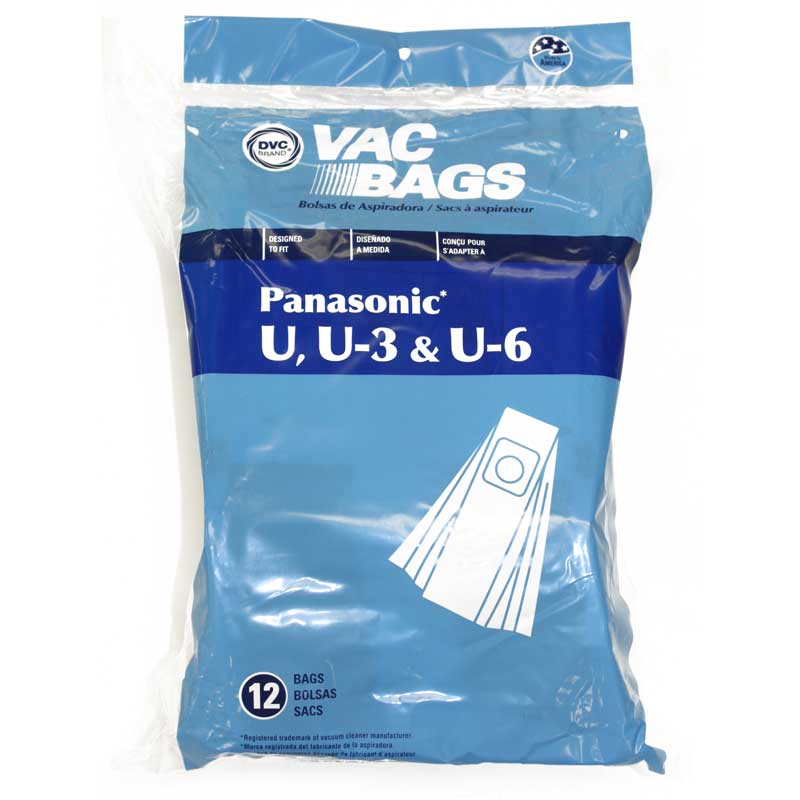 BAG VACUUM - PANASONIC U3 12 PER PACK