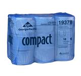 TOILET TISSUE 2-PLY CORELESS
COMPACT 3.85 X 4 1500
SHEETS PER ROLL (18 ROLLS PER
CASE) GEOGIA PACIFIC