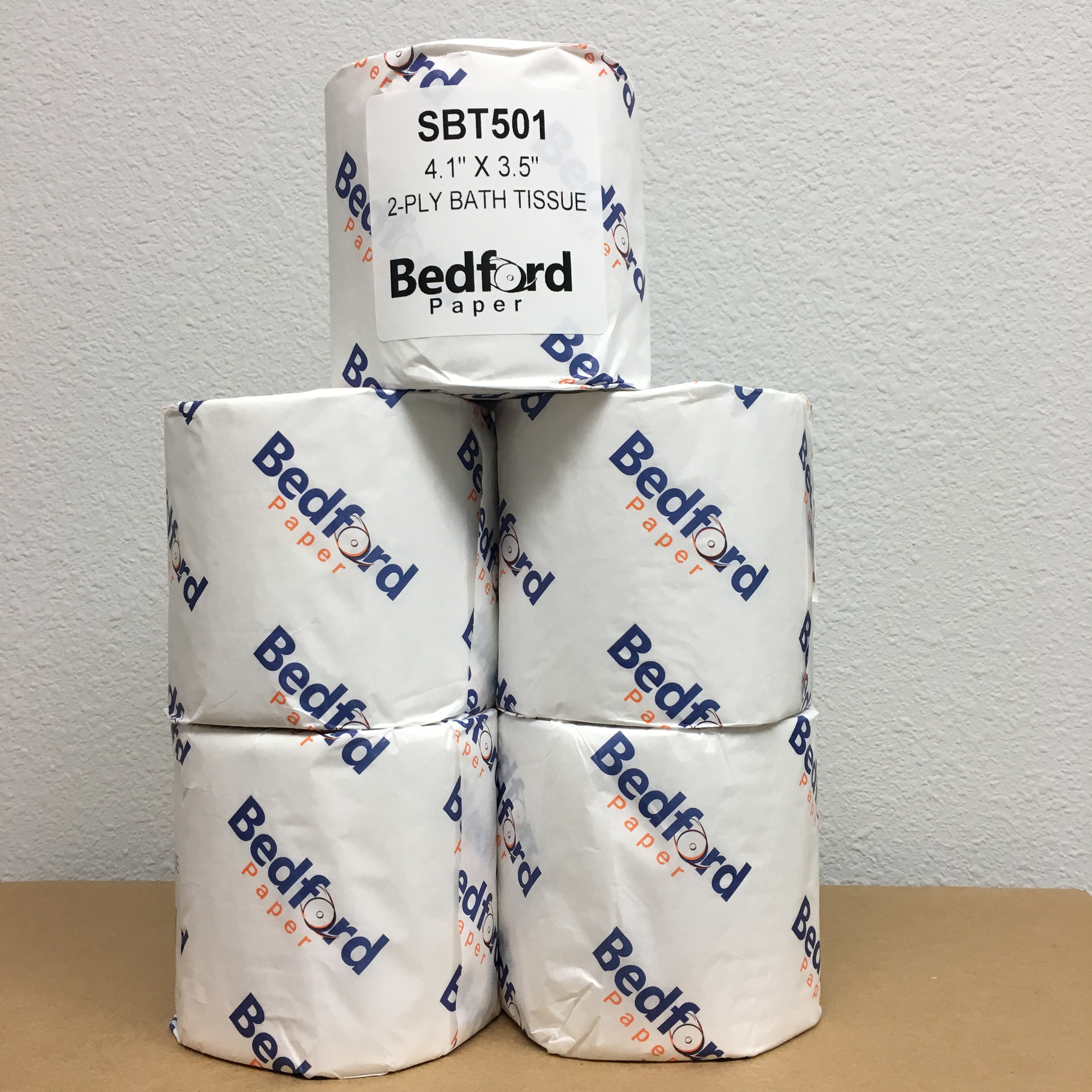 TOILET TISSUE 2-PLY BEDFORD 4.1 X 3.50 500 SHEETS PER