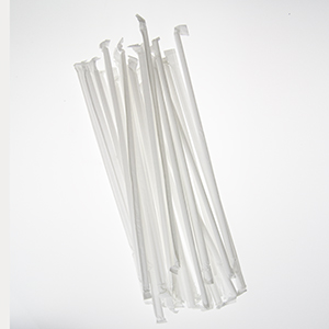 STRAWS JUMBO 7.75&quot; WRAPPED CLEAR BOXED 5000 PER CSAE