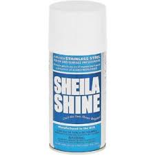 STAINLESS STEEL CLEANER
SHEILA SHINE 10 OZ CANS (12
PER CASE)
