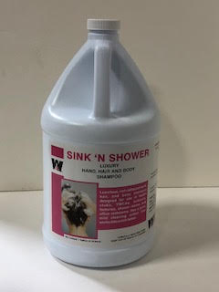 SINK N SHOWER HAND AND BODY
SOAP (4 GALLON CASE)