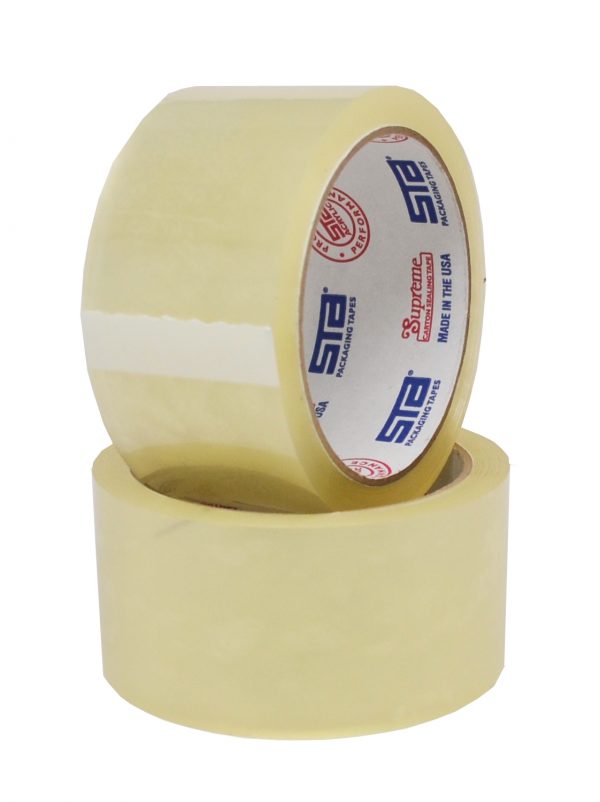 TAPE SILENT ACRYLIC 2&quot; X 110, 2 MIL CLEAR 36 PER CASE