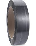 STRAPPING POLYPROPYLENE BLACK 5/8” x 800#BS x 16&quot;x6&quot; Core 