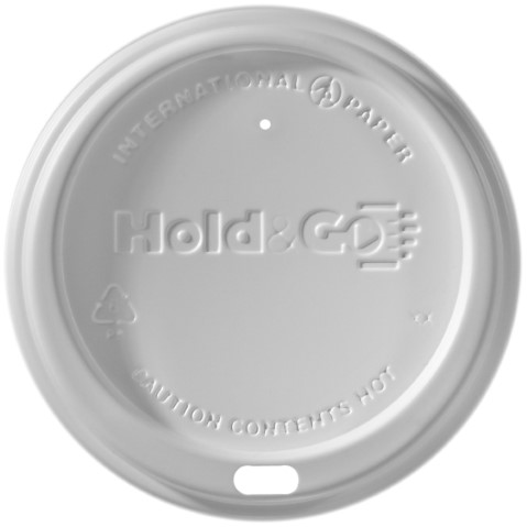 LID HOLD AND GO WHITE SIPPER DOME DOR 12, 16 AND 20OZ CUPS