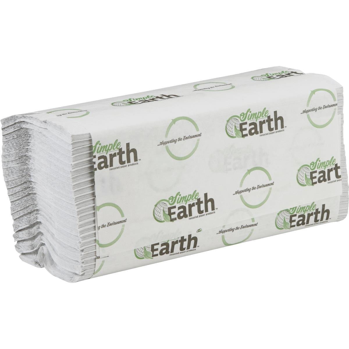 C-FOLD TOWELS WHITE SIMPLE
EARTH 12 PACKS OF 200 PER CASE