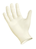 GLOVES LATEX POWDERED EXTRA LARGE 100 PER BOX (10 BOXES