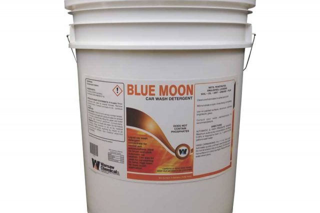 BLUE MOON CAR WASH DETERGENT CONCENTRATE HIGH FOAM WILL NOT